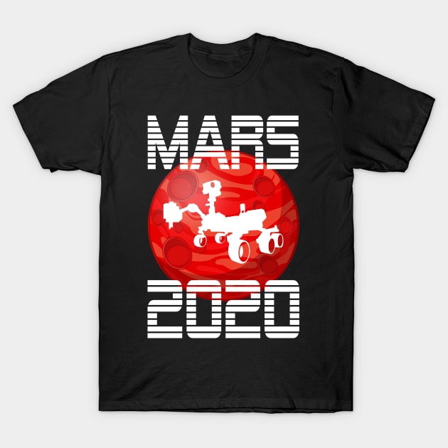 Mars Rover 2020 T-Shirt by Mila46